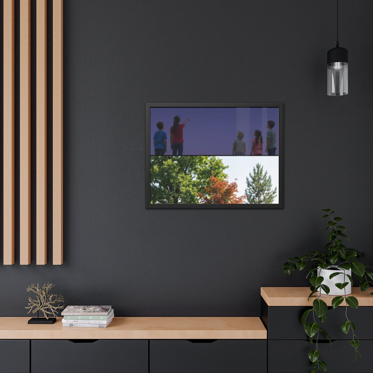 Framed Poster - Little Explorer — Landscape