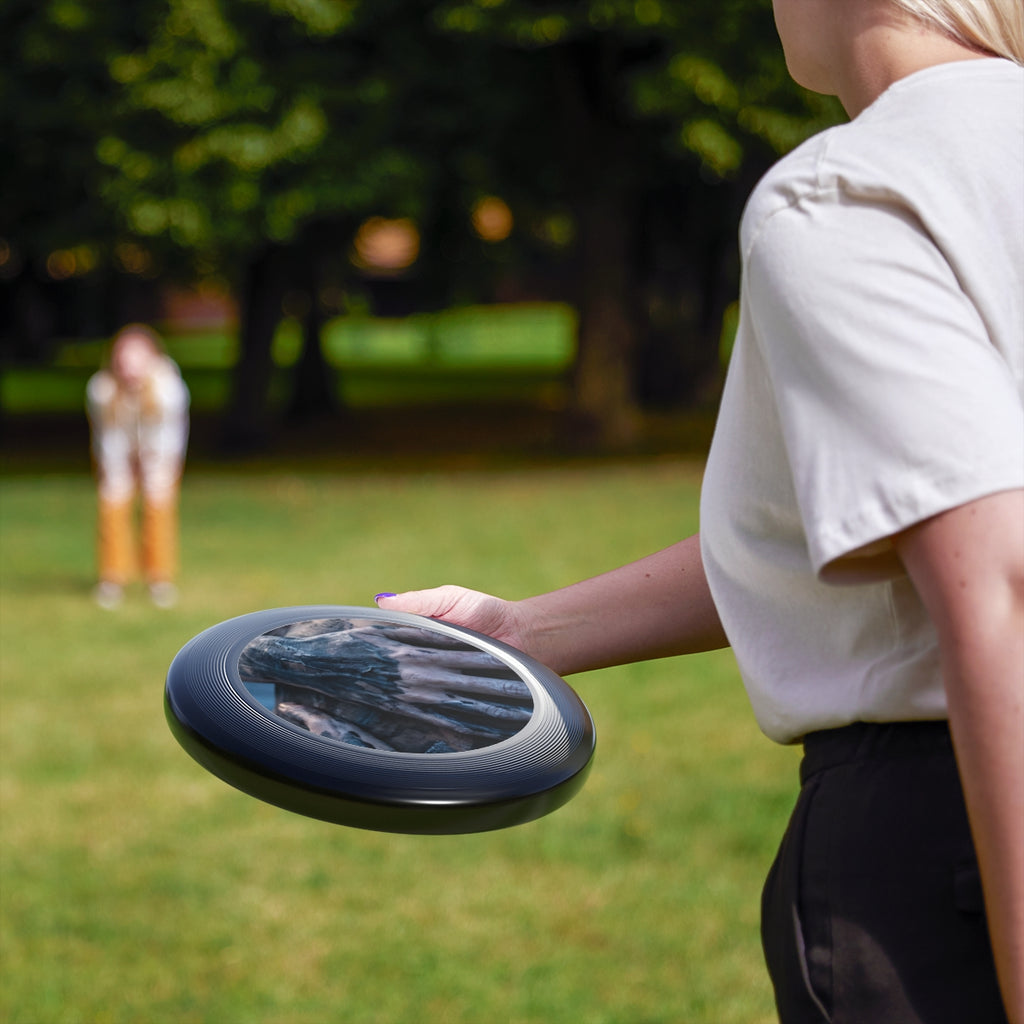 Wham-O Frisbee - Charcoal Studio Flight | Echovira Gallery