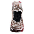 Crimson Floral Women's Racerback Dress