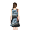 Girls' Sleeveless Sundress Silver Rings Art