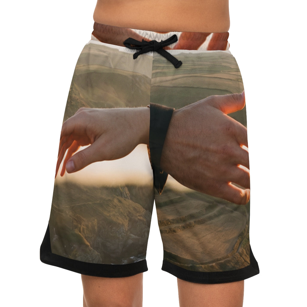 Men's Basketball Rib Shorts - The Infinite Touch | Ethereal...