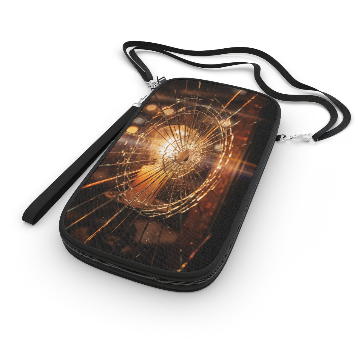 Passport Wallet - Cinematic Shattered Glass | Echovira...