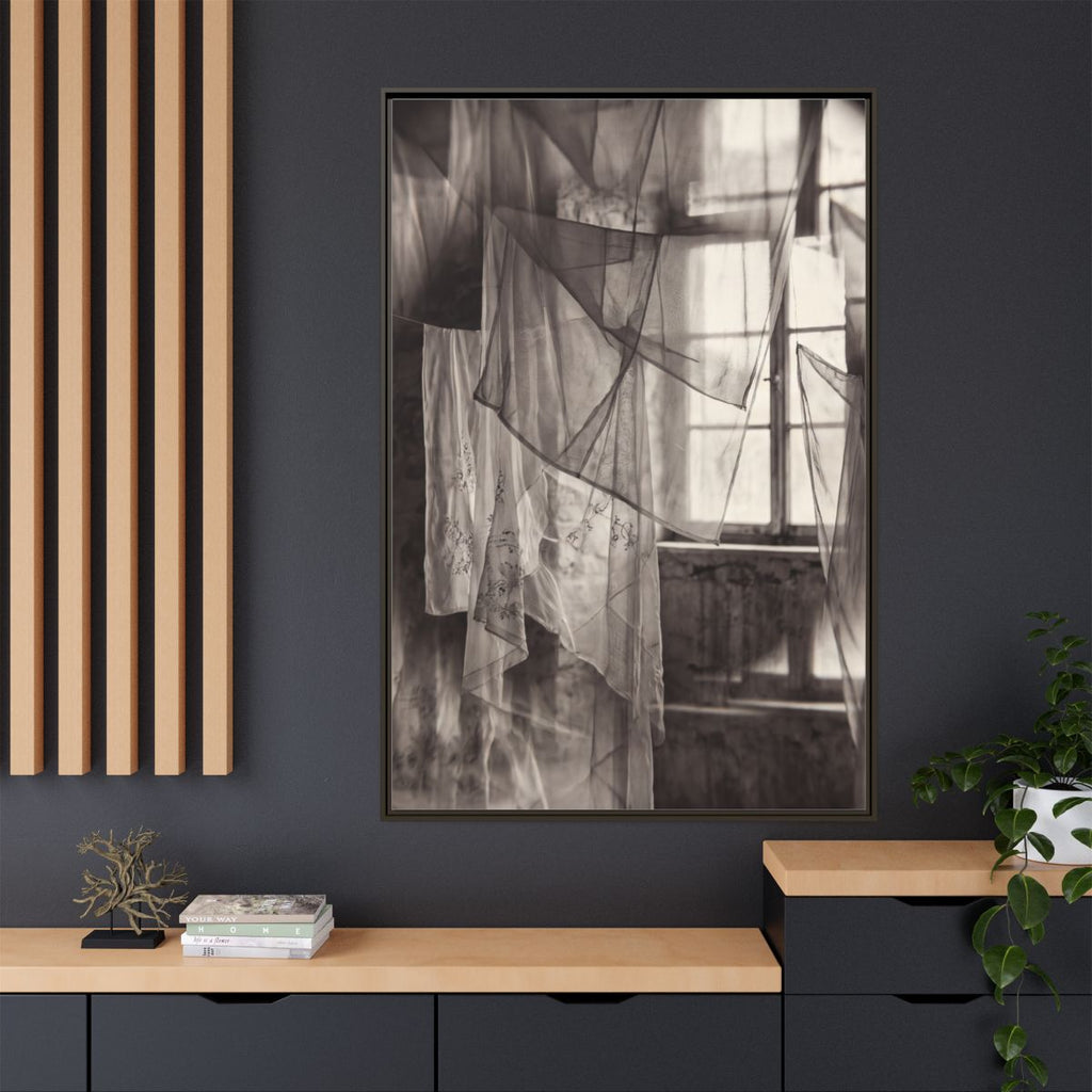 Matte Canvas Framed - Spectral Veils (8×10, 9×12, 11×14... |...