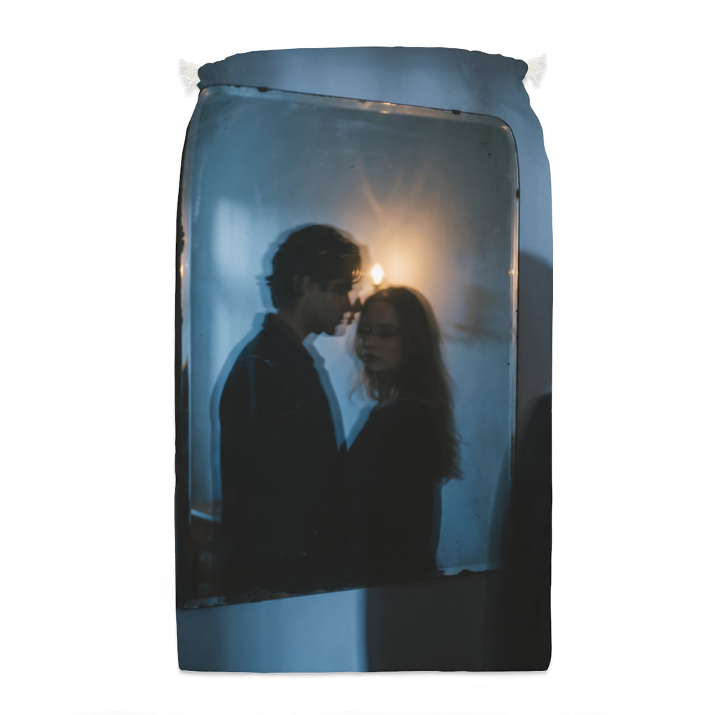 Midnight Reflection Sack - Moody Canvas Laundry Bag |...
