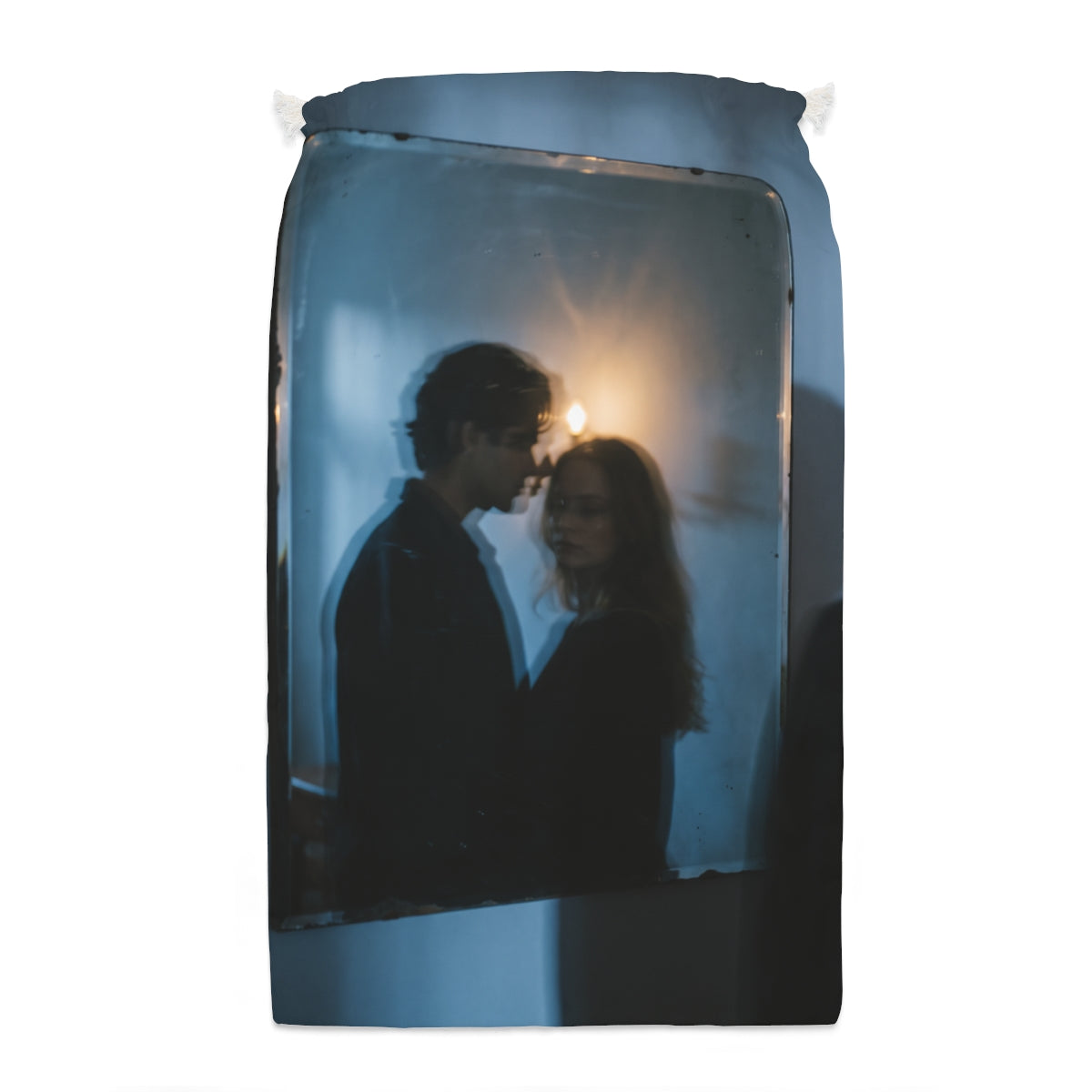 Midnight Reflection Sack - Moody Canvas Laundry Bag |...
