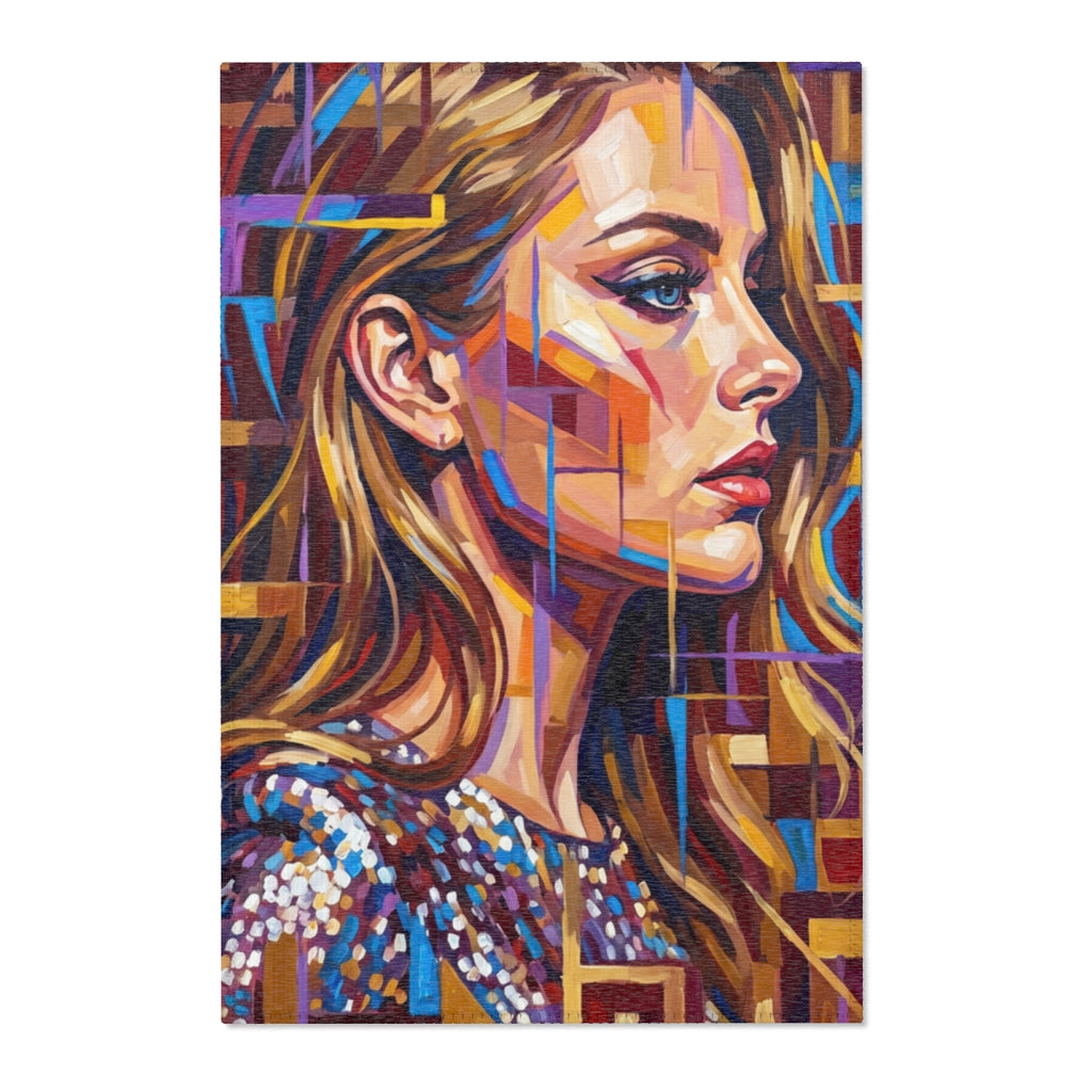 Area Rug - Shattered Elegance | Echovira Gallery