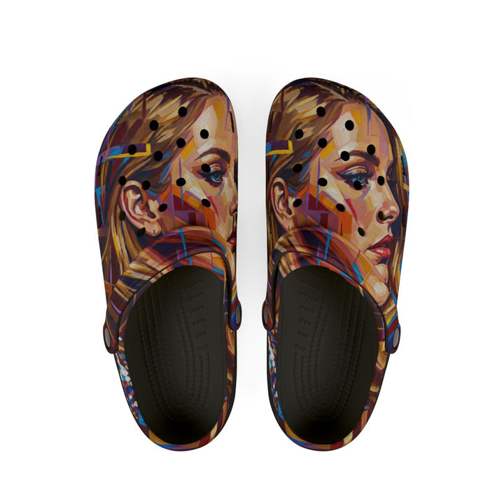 EVA Foam Rubber Shoes - Shattered Elegance
