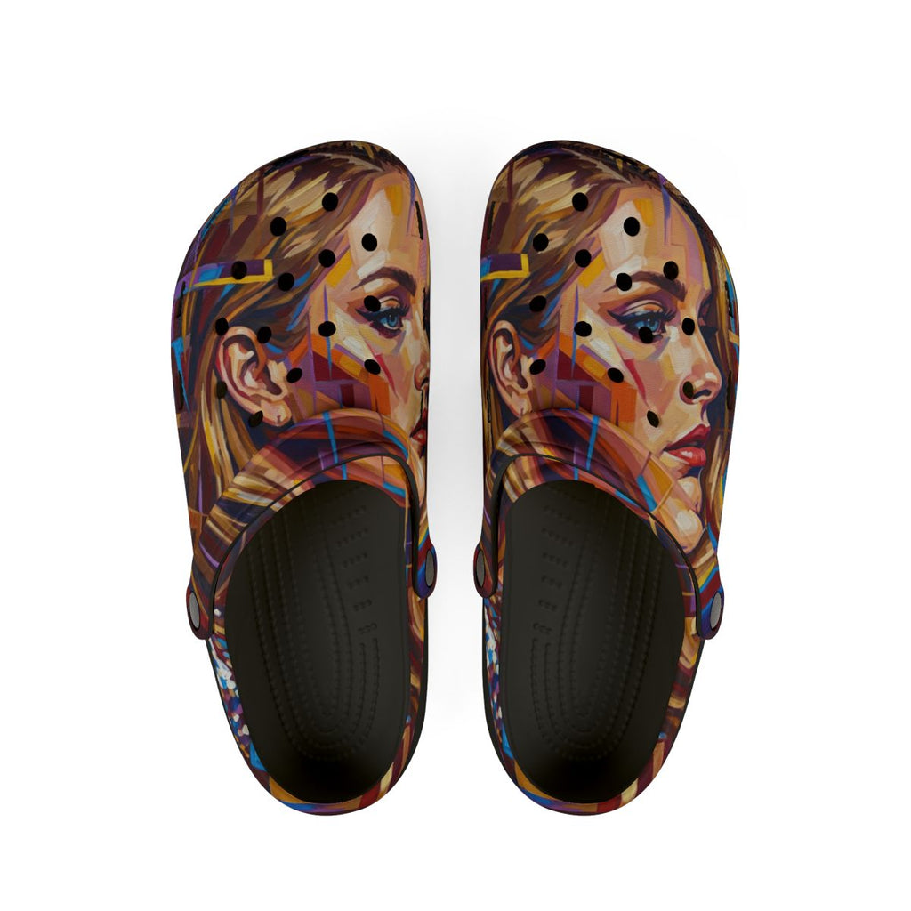 EVA Foam Rubber Shoes - Shattered Elegance | Echovira...
