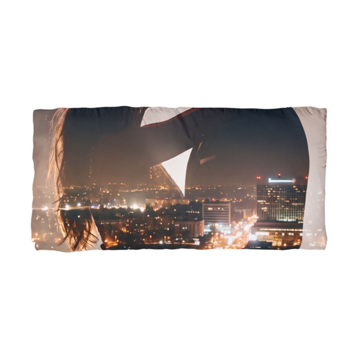 Microfiber Pillowcase - Midnight City Romance | Echovira...
