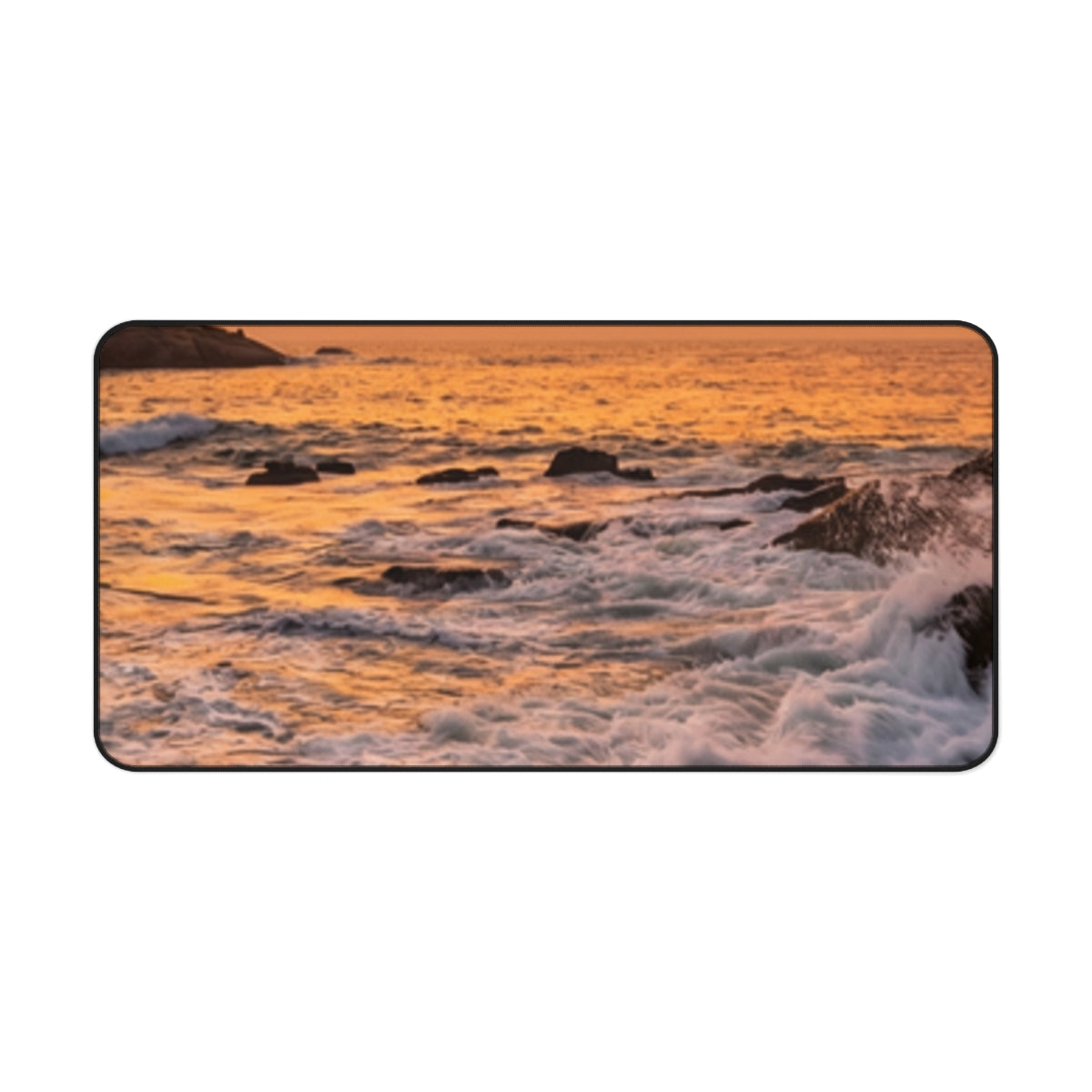 Desk Mat - Serene Ocean Workspace