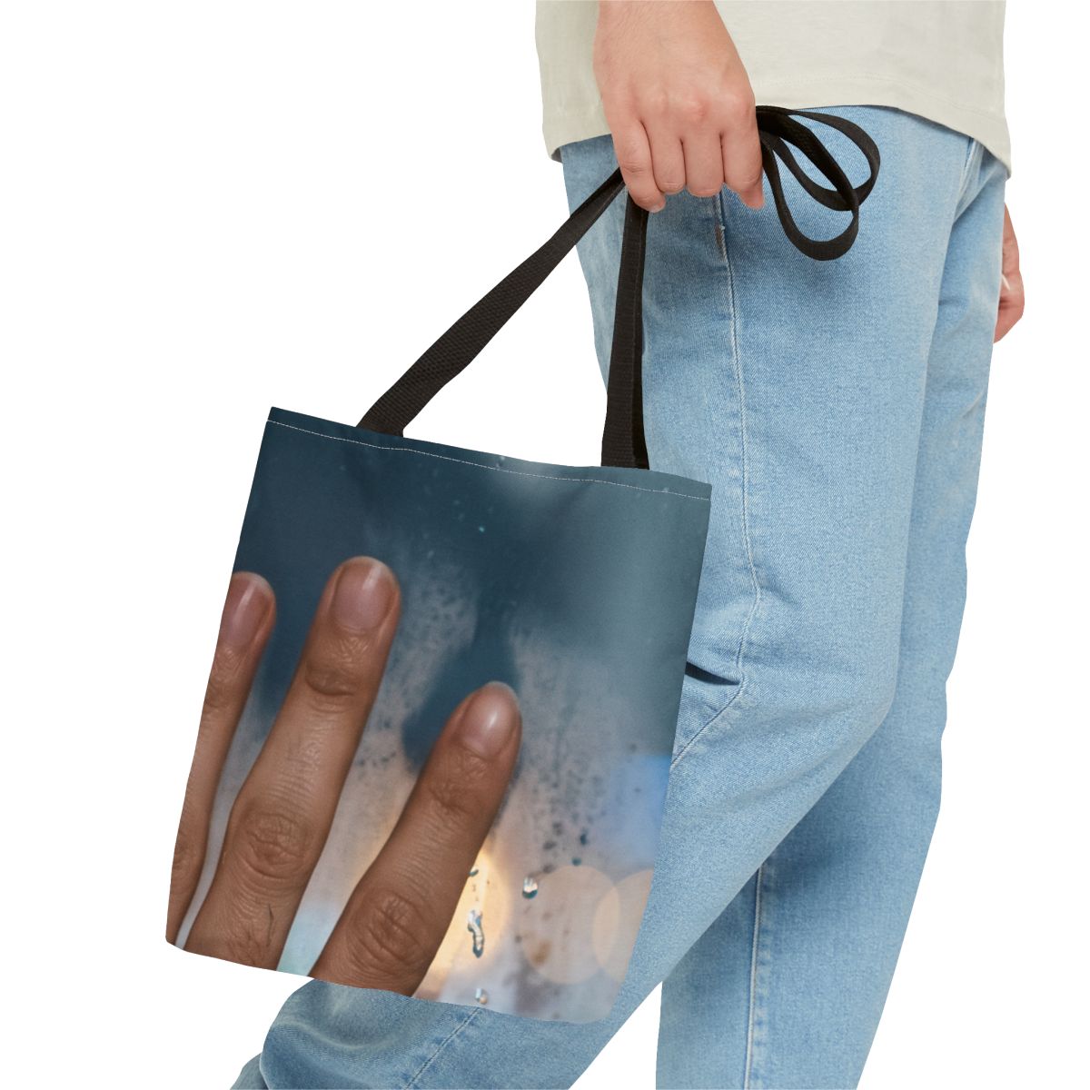 Rainy City Window Tote Bag