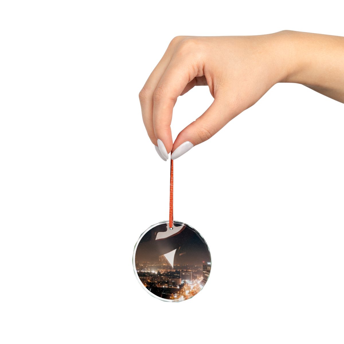 Crystal Glass Ornament - Metropolitan Twilight | Echovira...