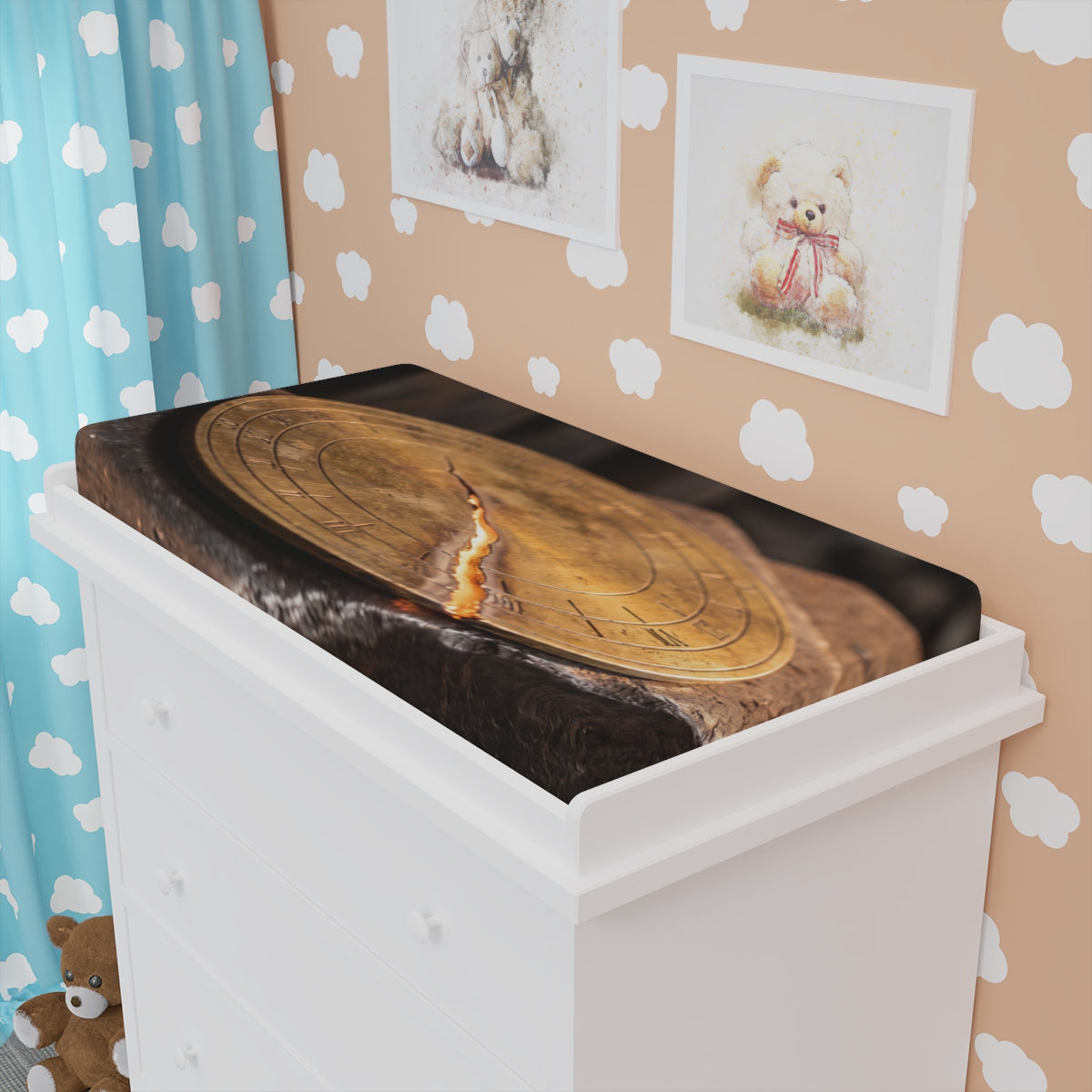 Molten Sundial Baby Changing Pad Cover