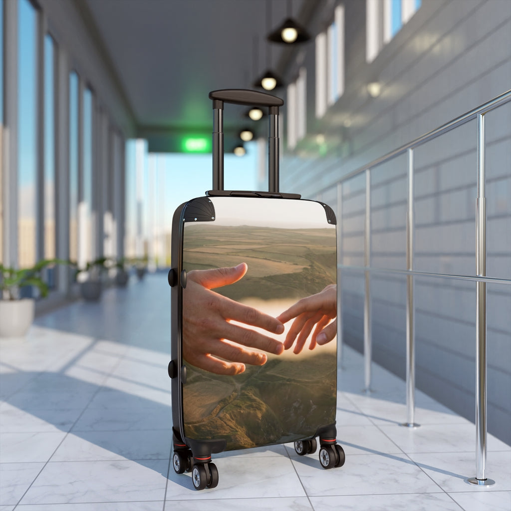 Suitcase - The Infinite Touch | Ethereal Coastal Art |...