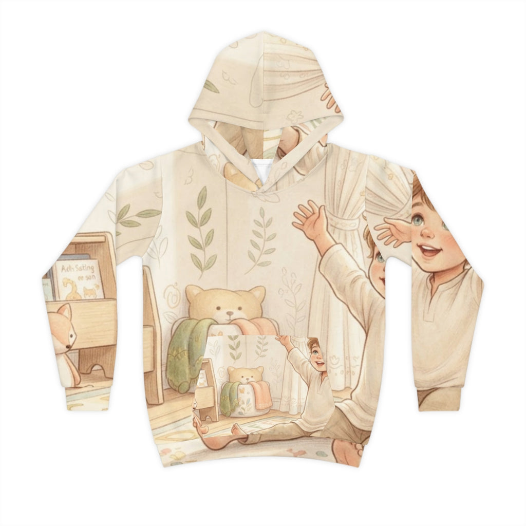 Children's Hoodie - Wake Up and See | Echovira Gallery