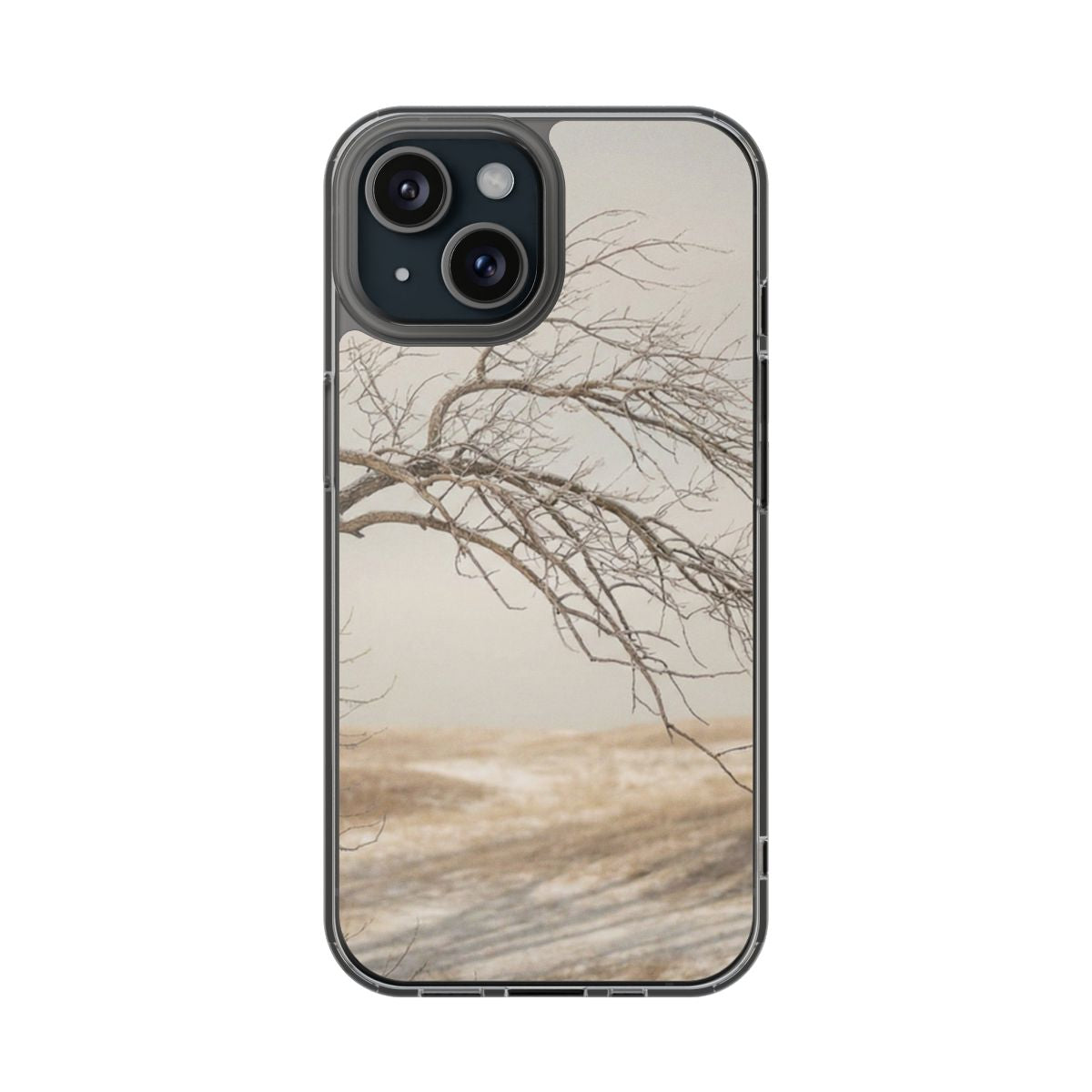 Clear Impact-Resistant Cases - Clear Phone Case - Winter...