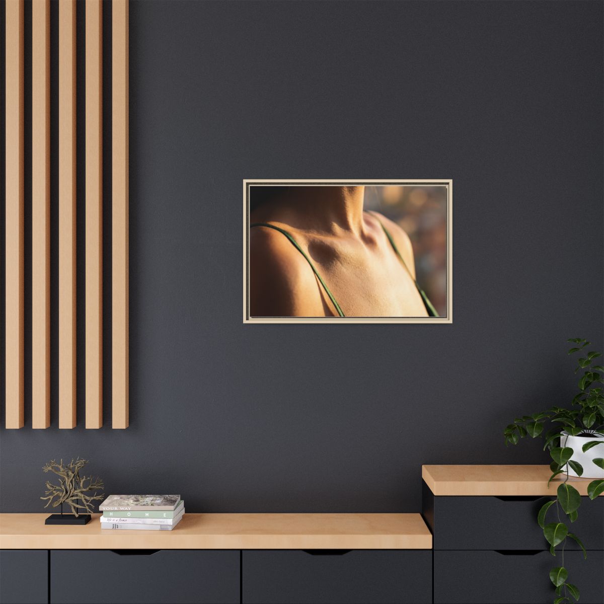 Matte Canvas Framed - Golden Hour Portrait