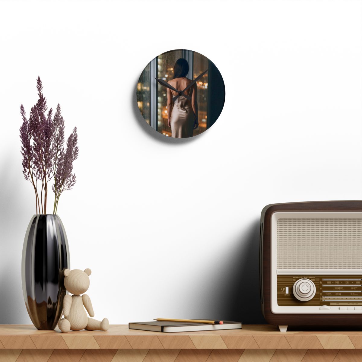 Acrylic Wall Clock - The Midnight Hour