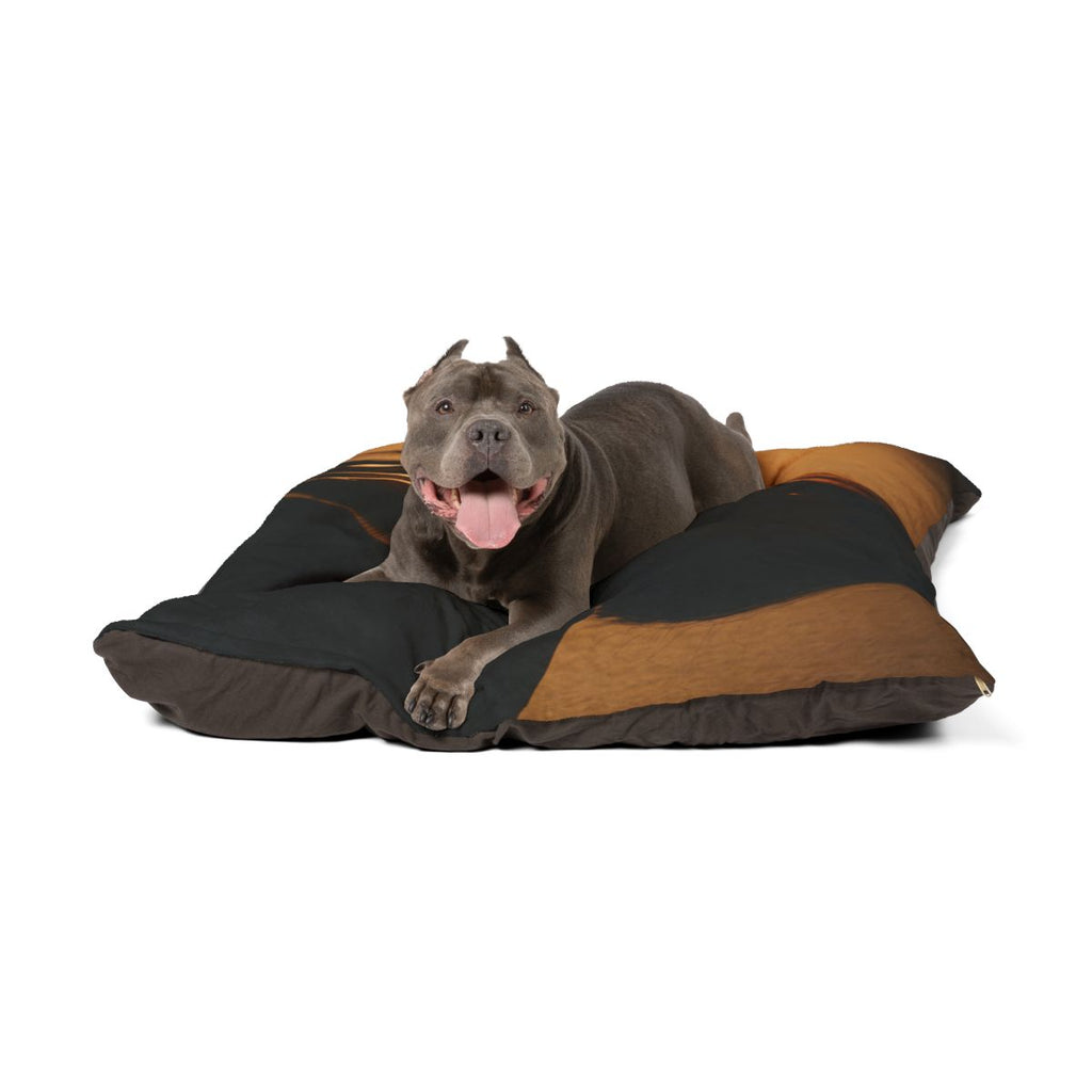 Pet Bed - Candlelight Noir Cozy Pet Cushion | Echovira...