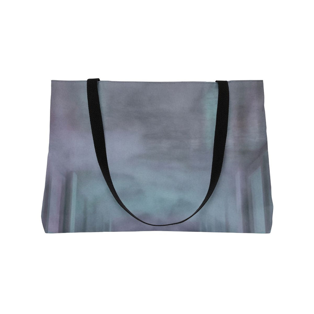Weekender Tote Bag - Liminal Corridor Fog Art Print |...