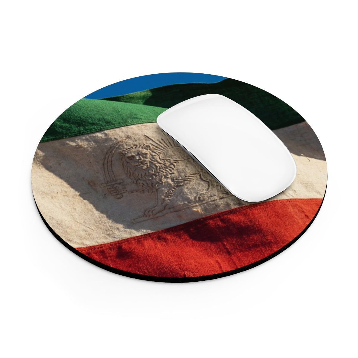 Desk Mouse Pad - Historic Flag Crest