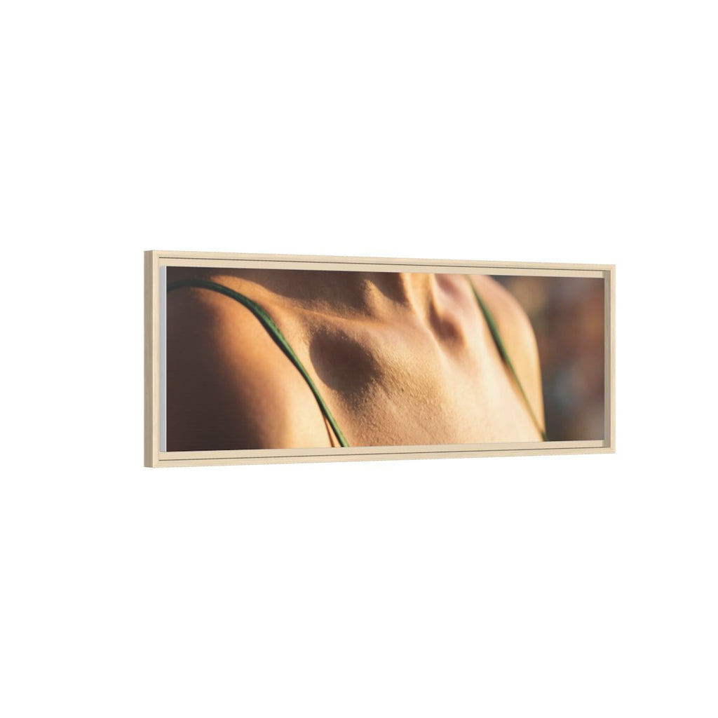 Matte Canvas Framed - Golden Hour Portrait