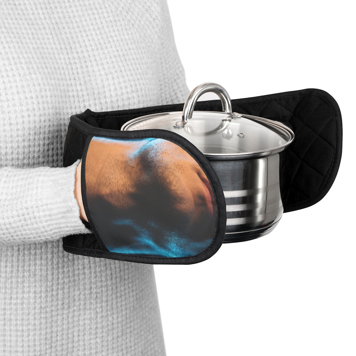 Oven Mitts - Nocturnal Pulse Cinematic Portrait Art |...