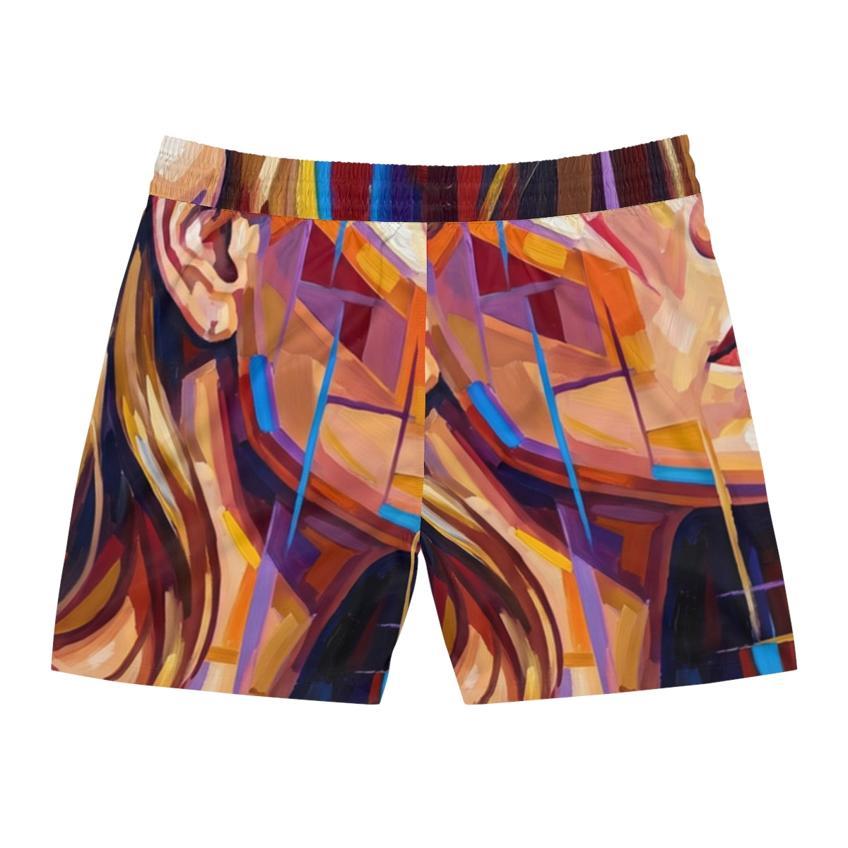 Men's Mid-Length Swim Shorts - Shattered Elegance | Echovira...