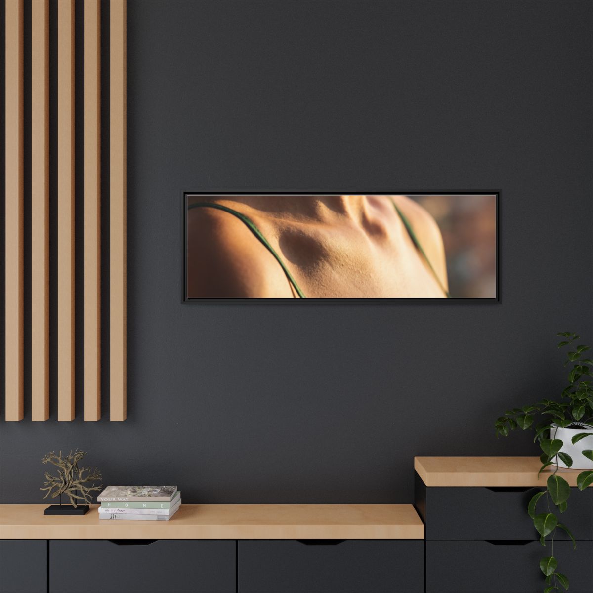 Matte Canvas Framed - Golden Hour Portrait