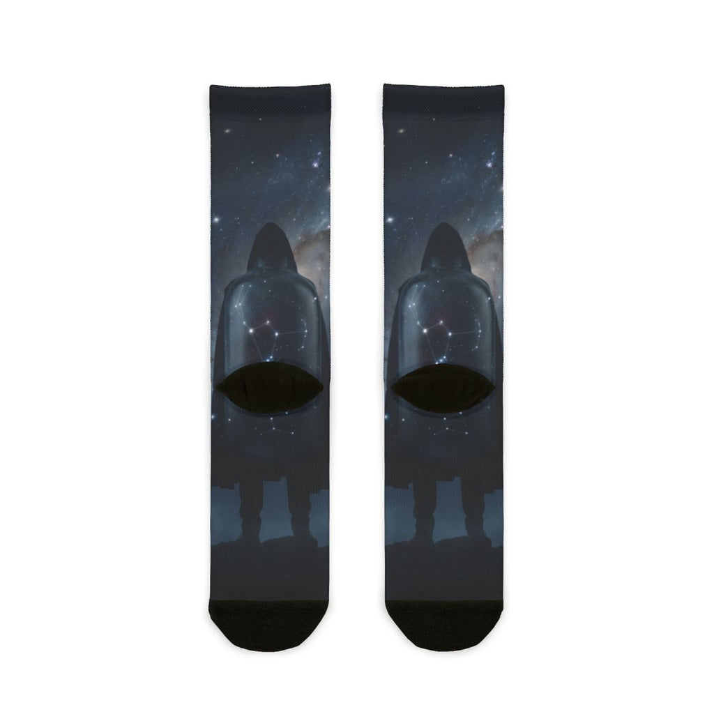 Crew Socks with Orion Constellation Sci-Fi Art