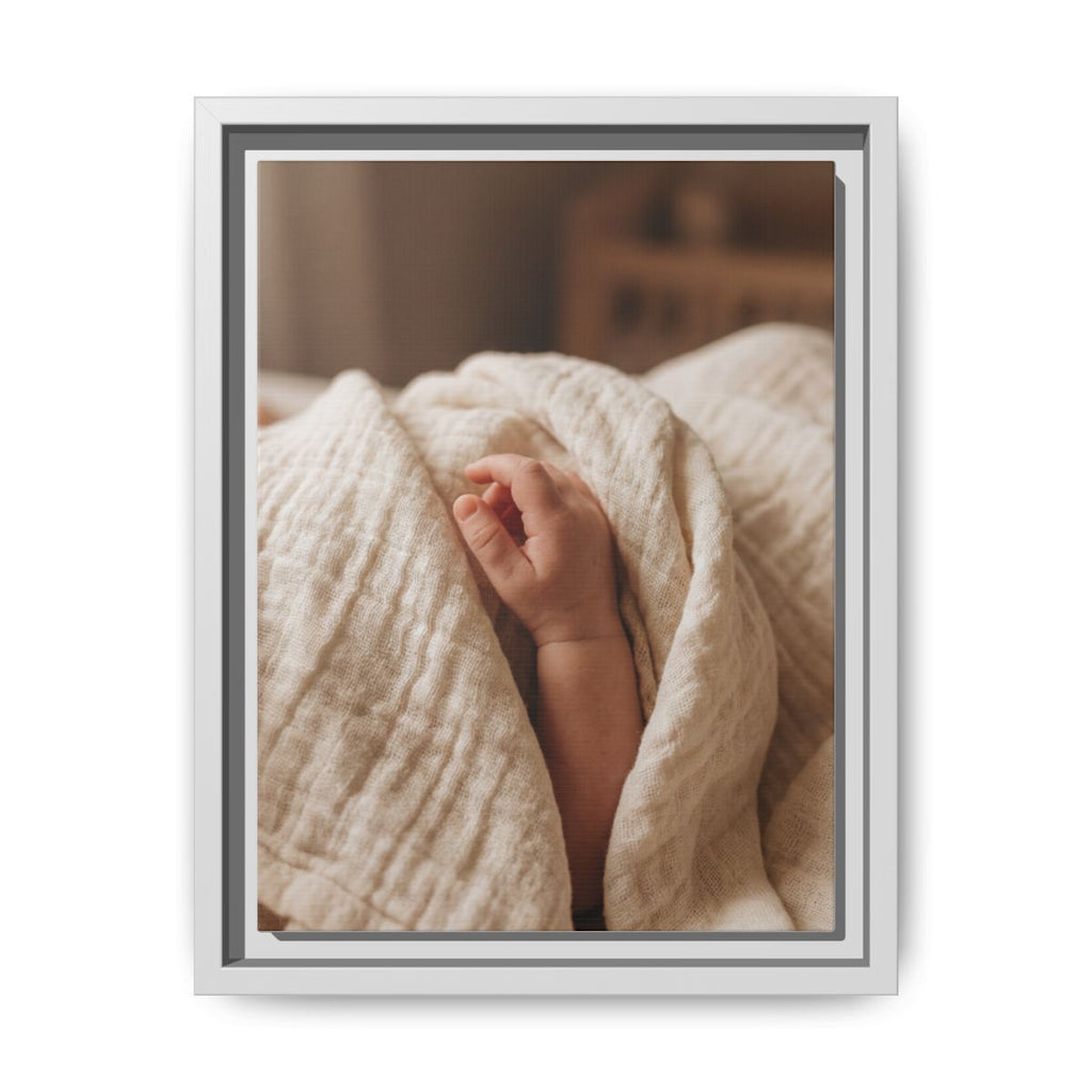 Matte Canvas, Framed - Neutral Nursery