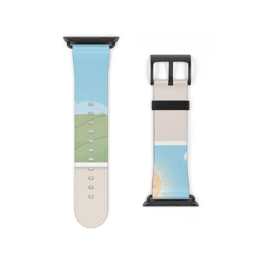 Apple Watch Band - Sunny Meadow Rainbow | Echovira Gallery