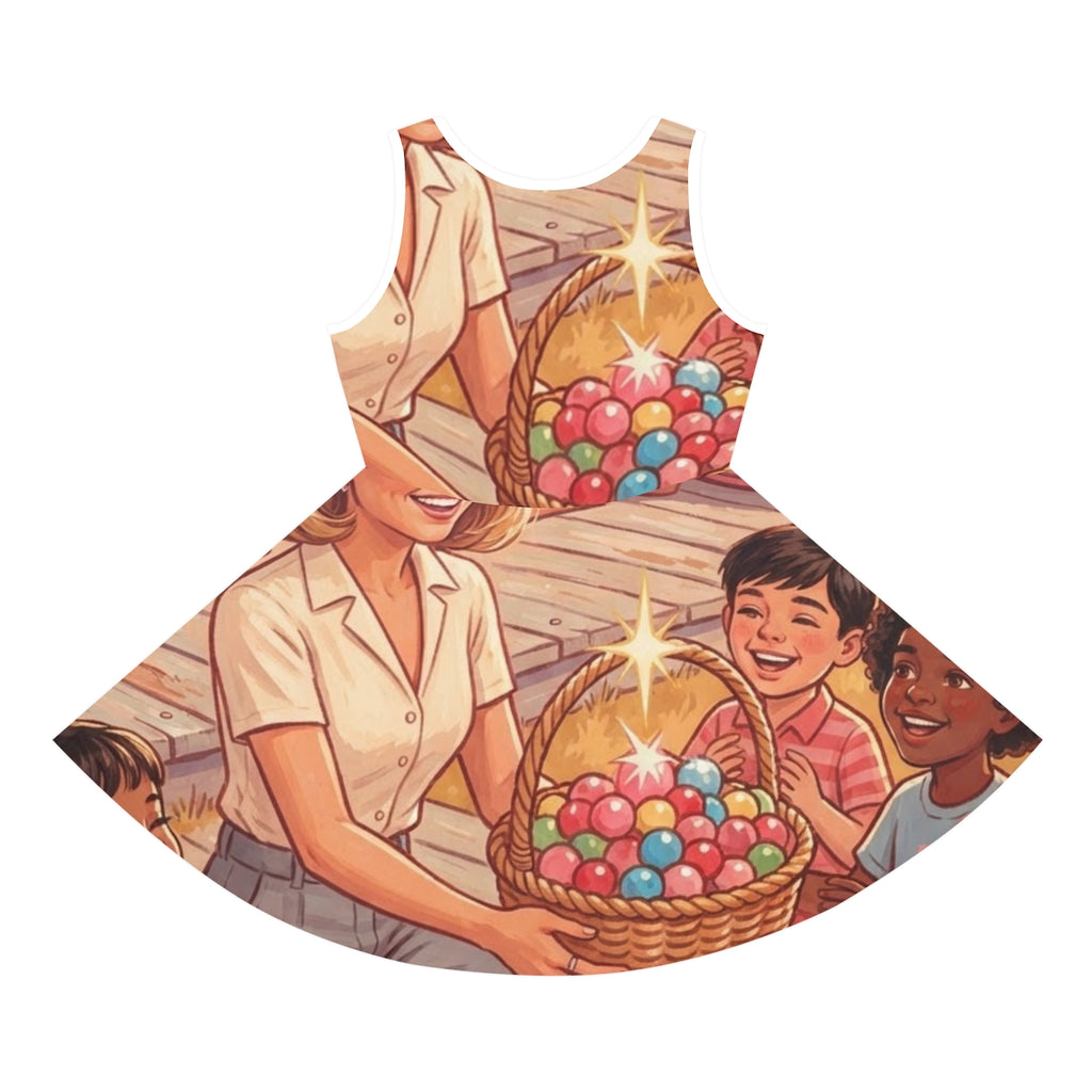 Girls' Sleeveless Sundress - Shoe Cottage | Echovira Gallery