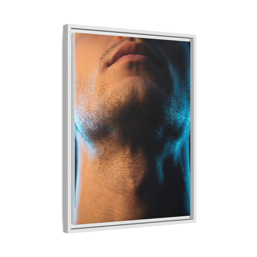 Framed Matte Canvas - Neon Noir