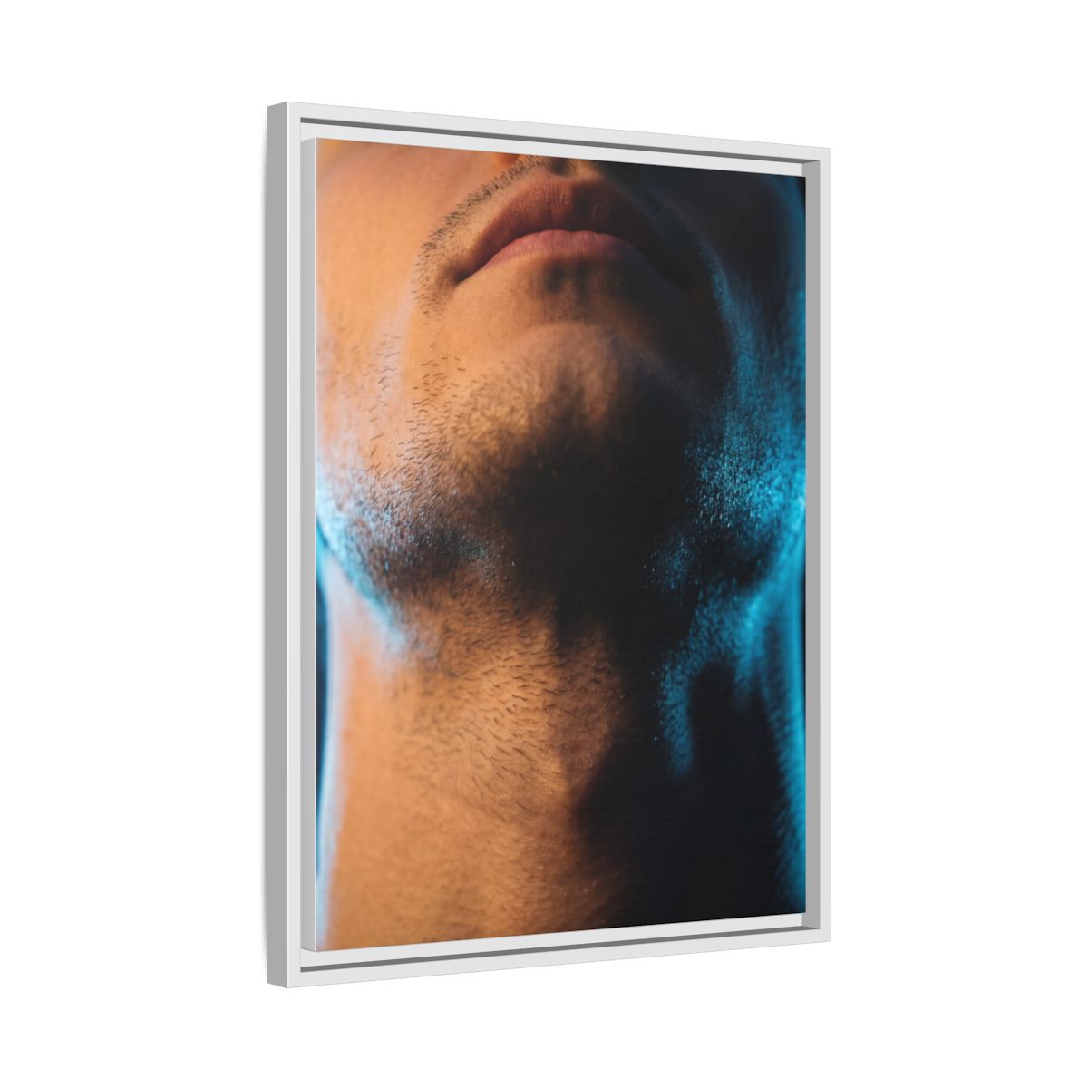 Framed Matte Canvas - Neon Noir