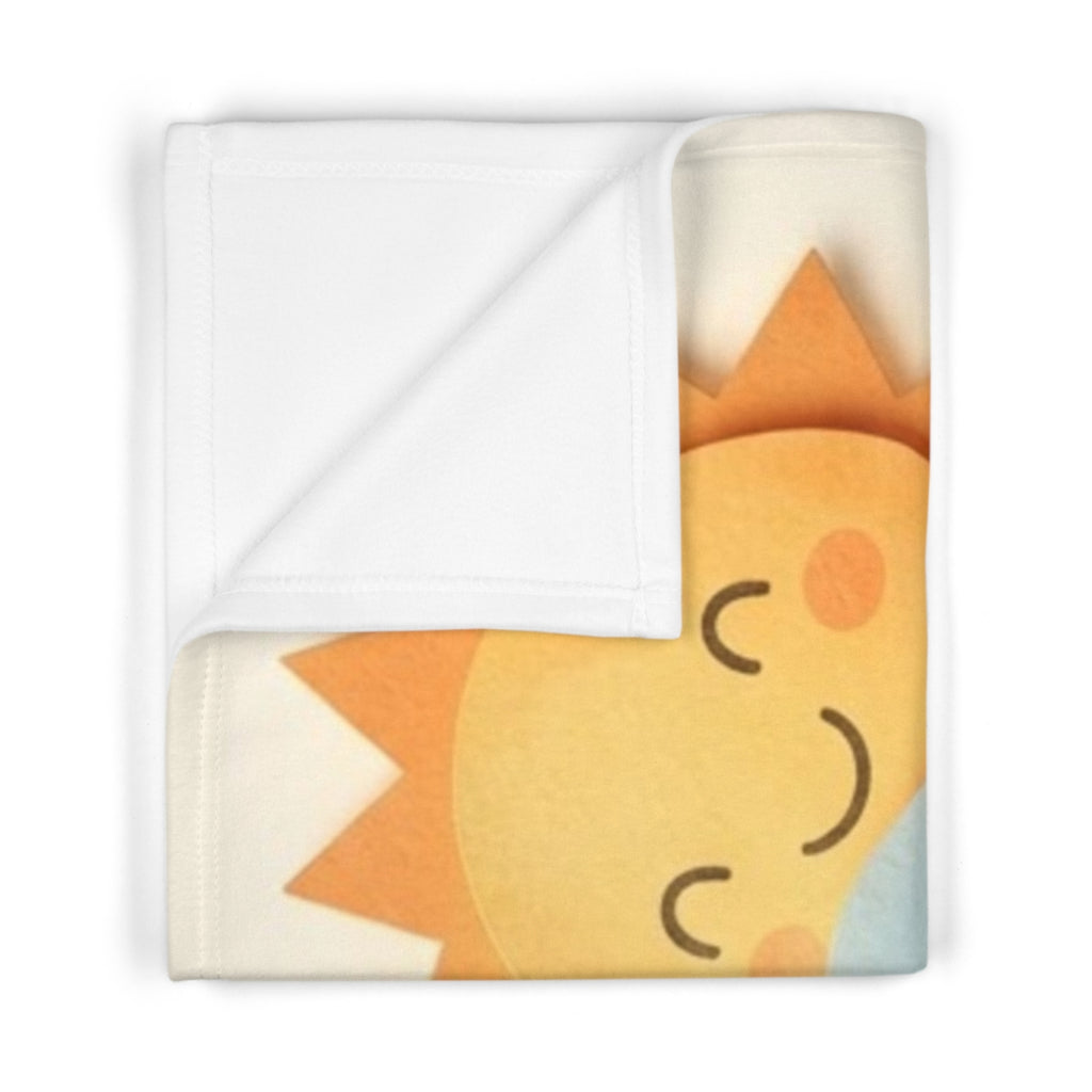 Soft Fleece Baby Blanket - Sunny Meadow Hug | Echovira...