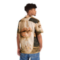 Men's Hawaiian Shirt - Terracotta Clay Bust | Echovira...