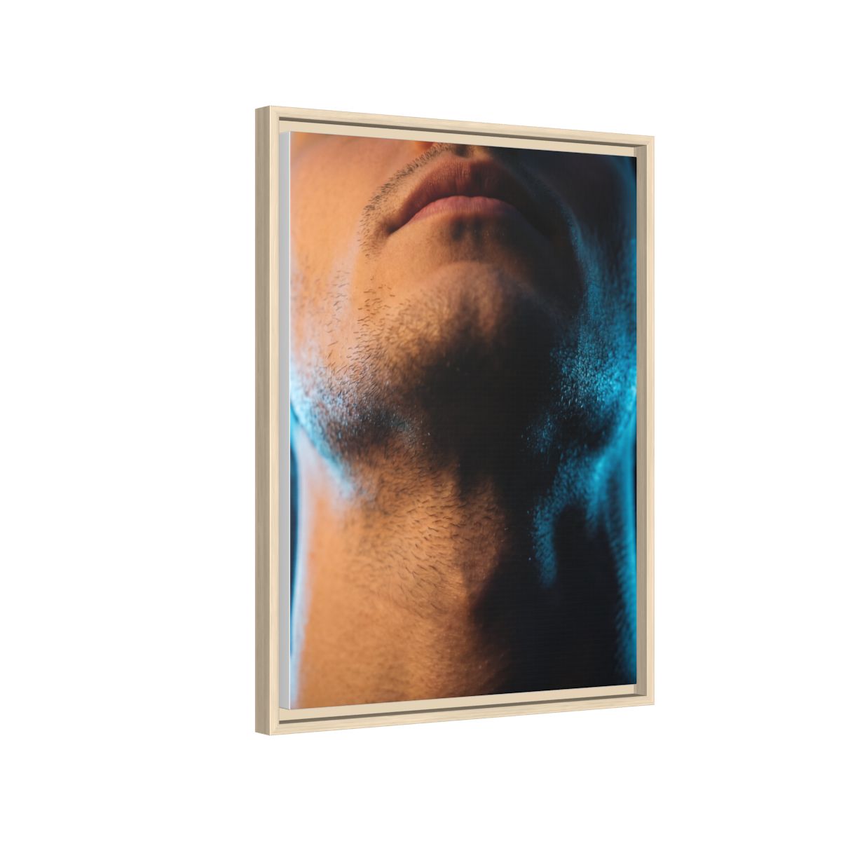 Framed Matte Canvas - Neon Noir