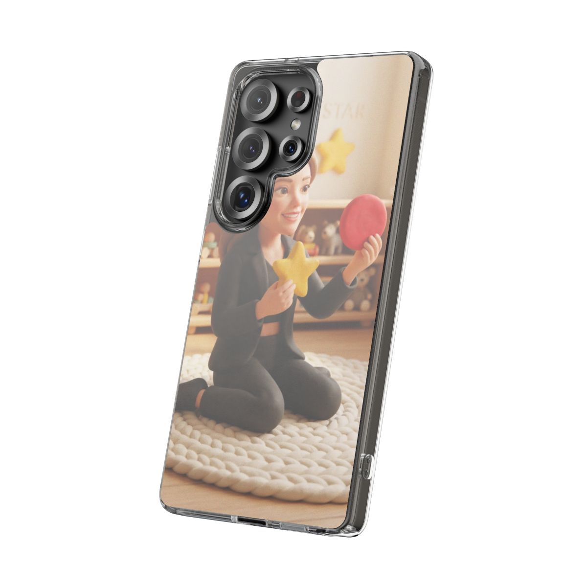Clear Impact-Resistant Cases - Clear Phone Case - Sculpted...
