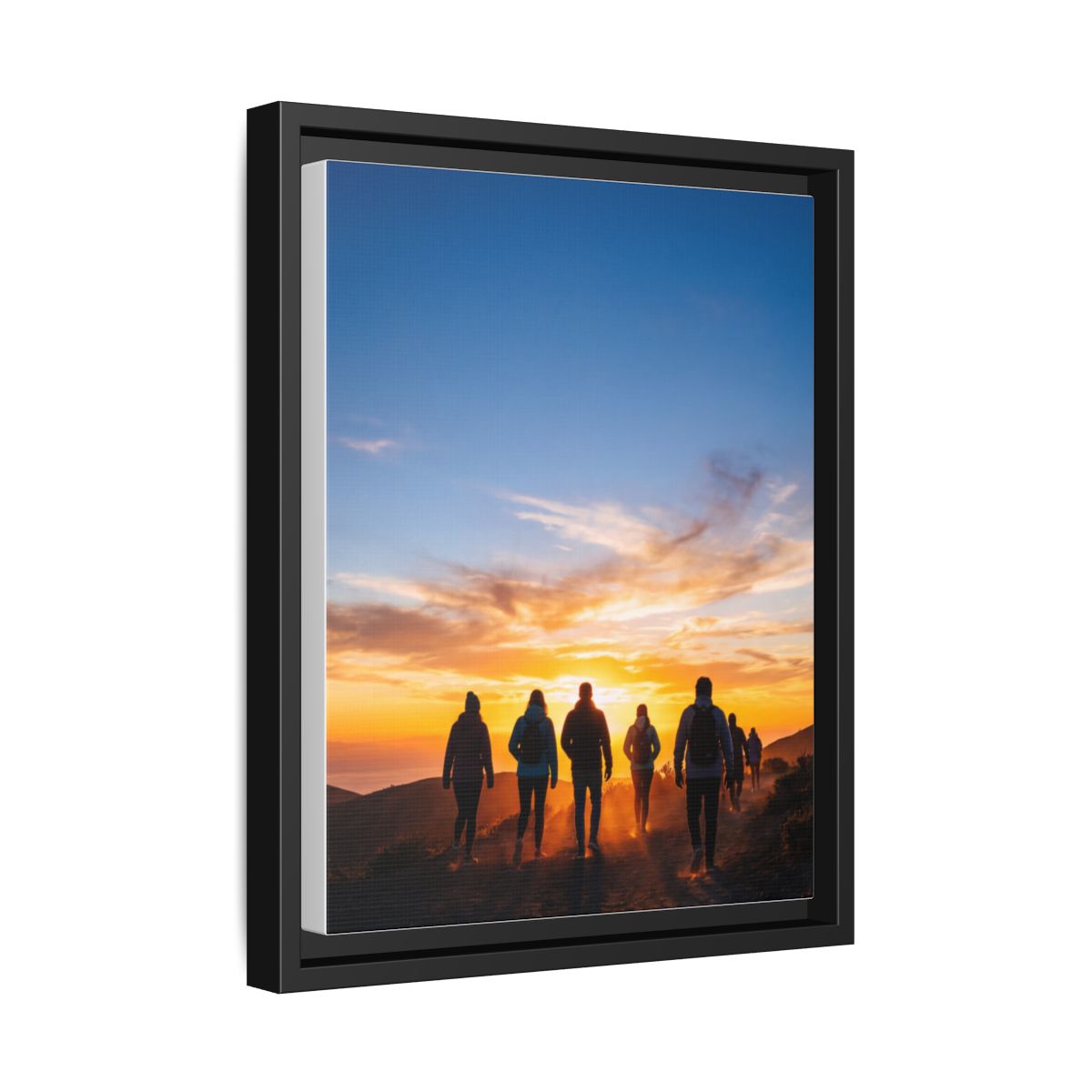 Matte Canvas, Framed - Epic Dawn Trek