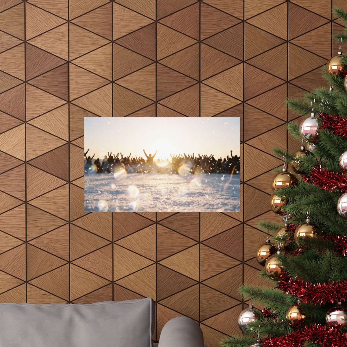 Matte Horizontal Poster - Sunset Horizon Expanse (10×8 &......