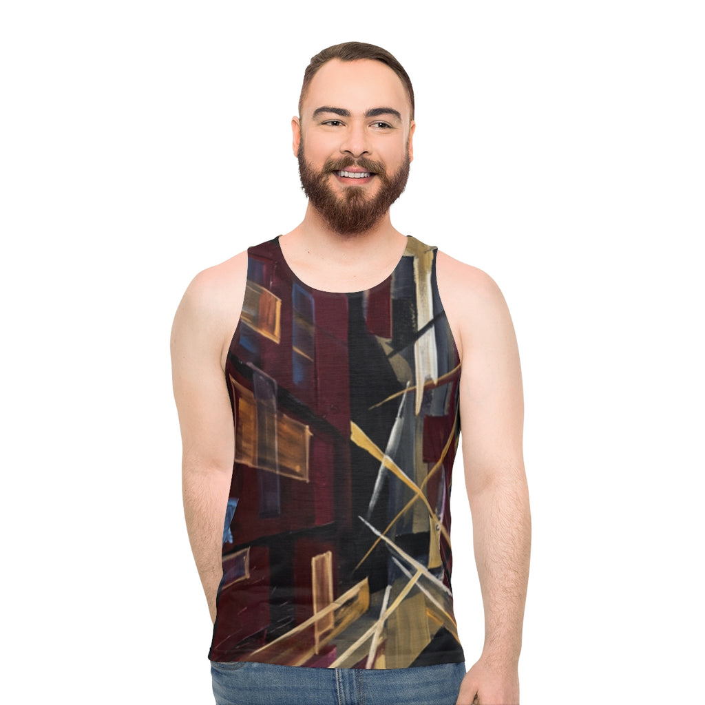 Men's Tank Top - Urban Perspective | Echovira Gallery