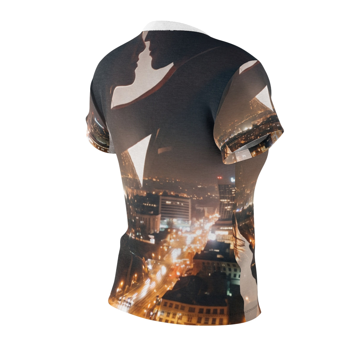 Women's Cut & Sew Tee - Midnight City lights | Echovira...