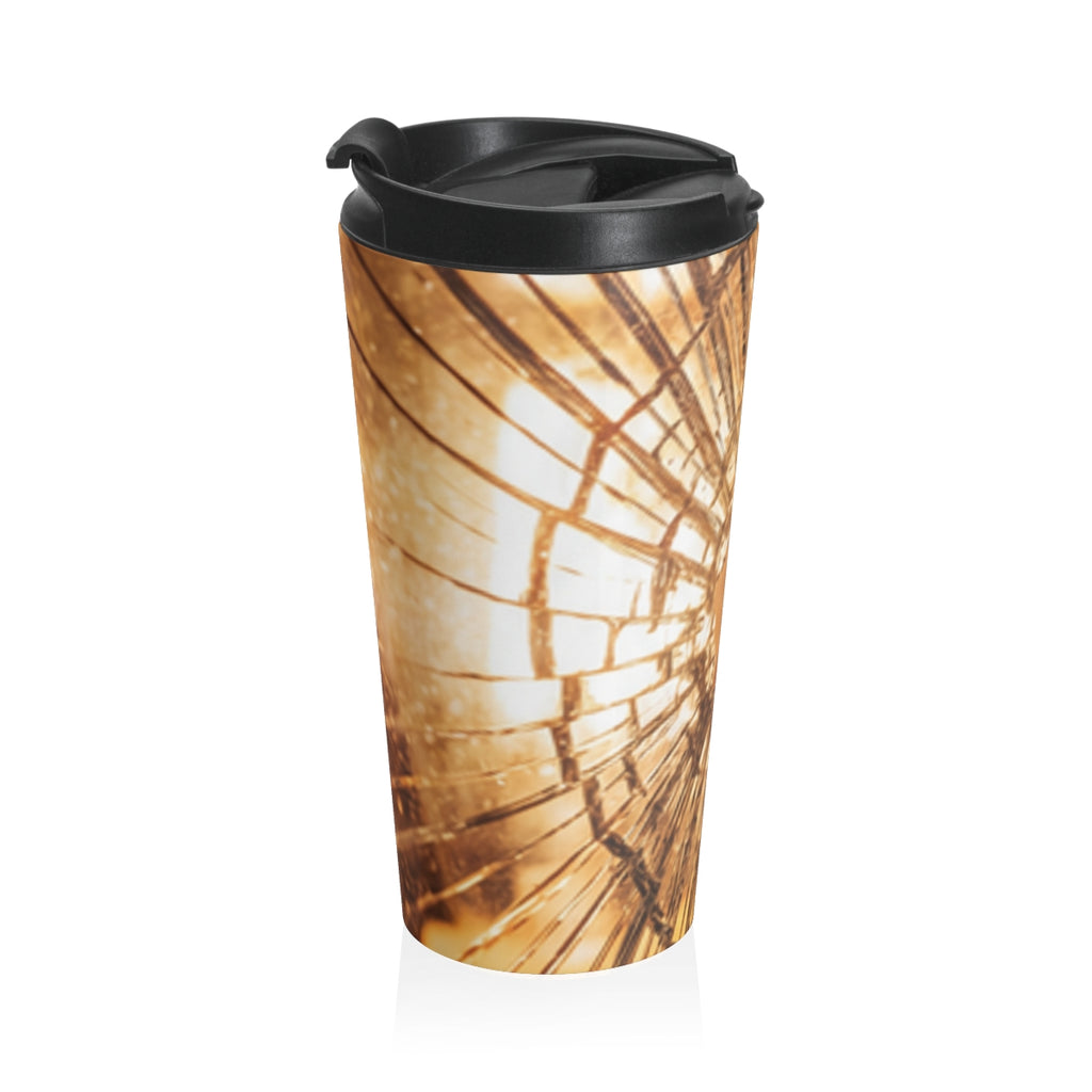 Stainless Steel Travel Mug - Shattered Light | Echovira...
