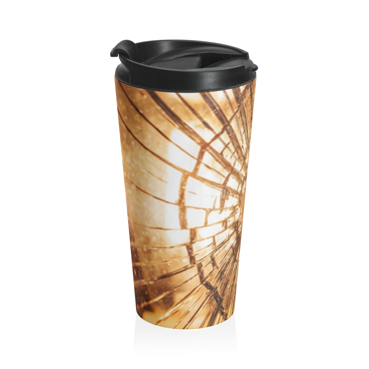 Stainless Steel Travel Mug - Shattered Light | Echovira...