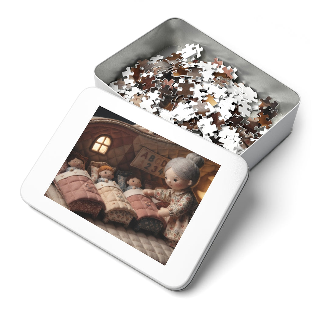 Jigsaw Puzzle with Tin - Bedtime Story (30, 110, 252, 500......
