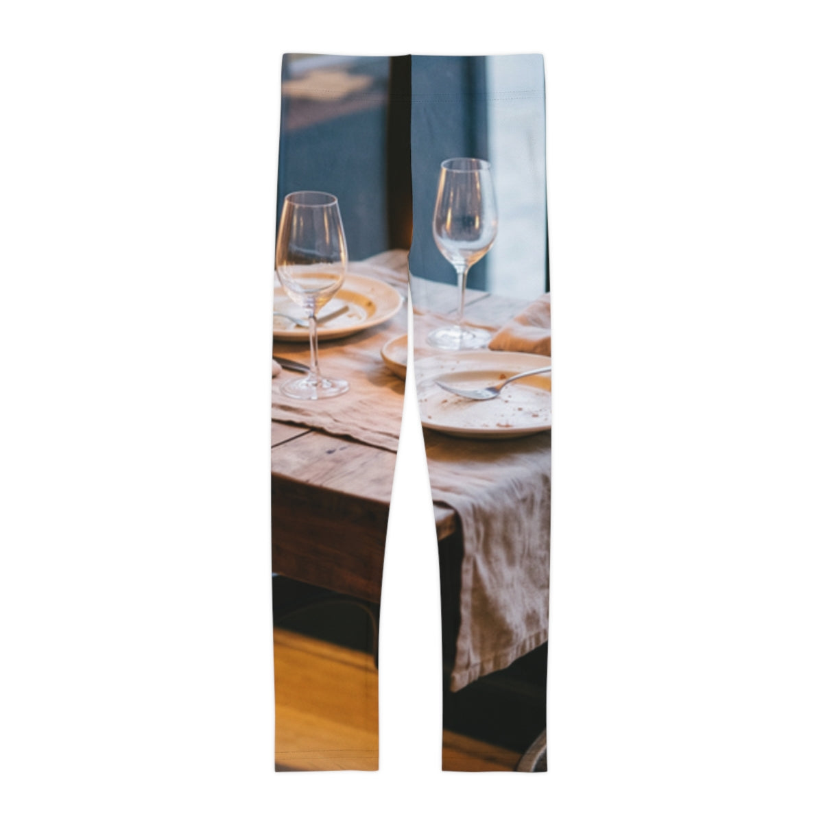 Kids Leggings Parisian Bistro Candlelight