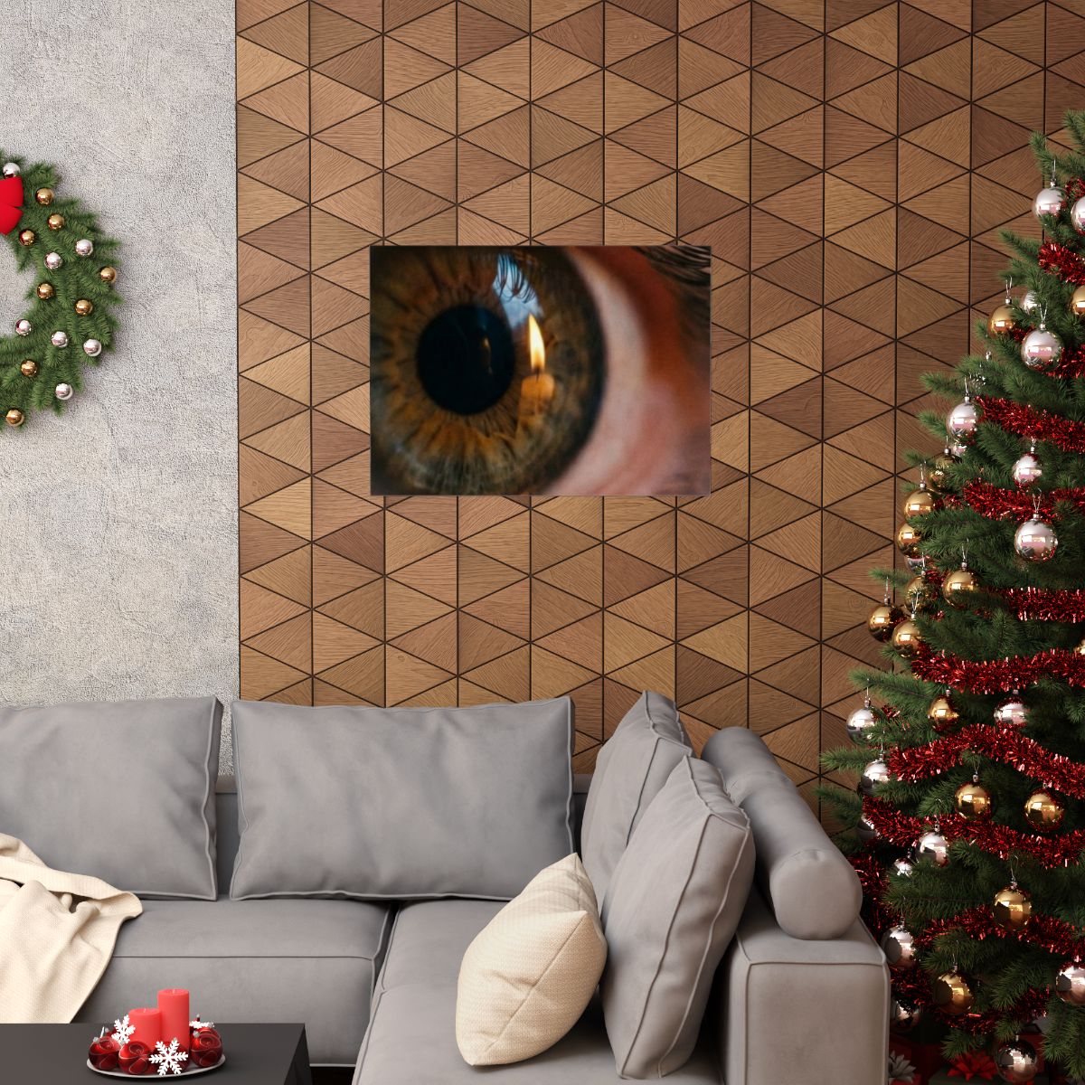 Matte Horizontal Posters - Amber Iris Reflection Fine Art......