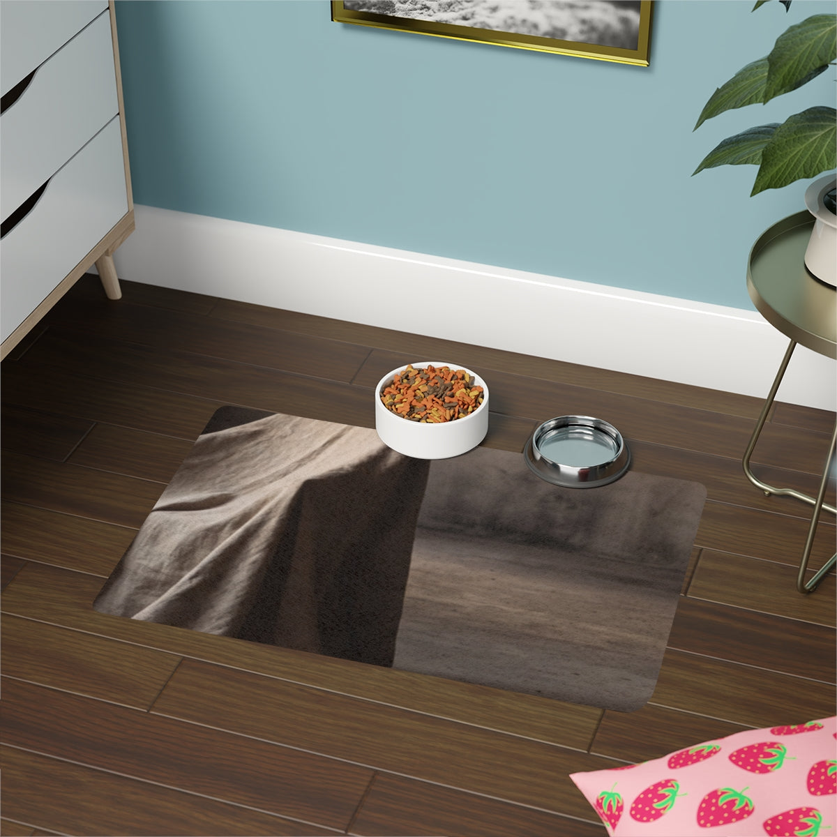 Futternapfunterlage (30x45 cm) - Minimalistisches Design
