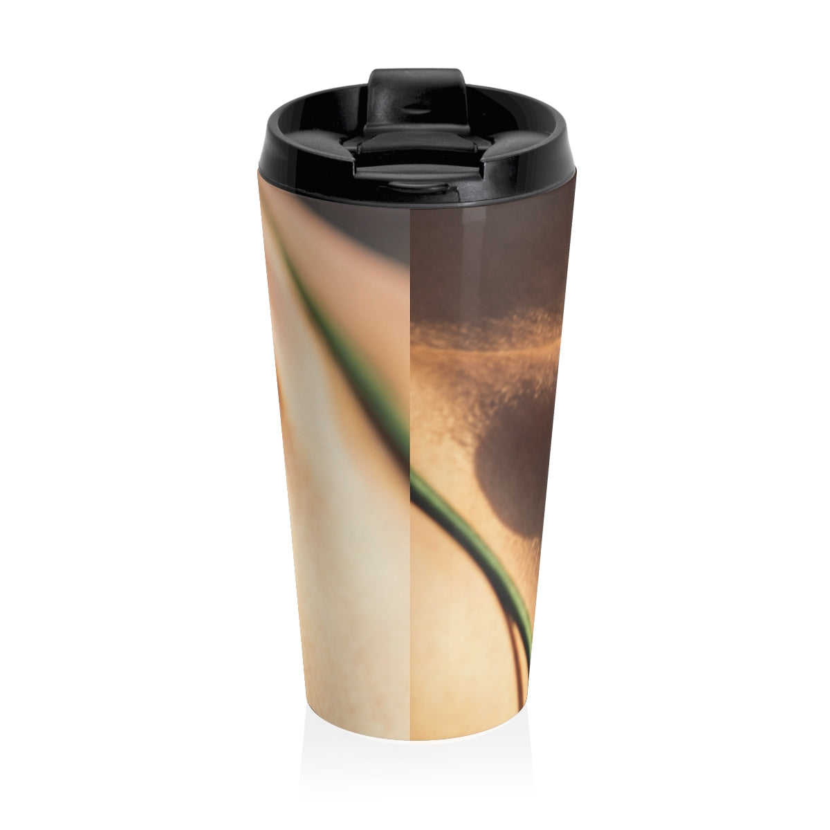 Golden Hour Travel Mug - Emerald Sunset Glow | Echovira...